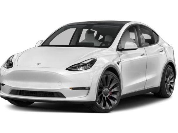 TESLA MODEL Y 2020 5YJYGDEE0LF055855 image